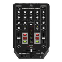 Behringer vmx 200 Bedienungsanleitung