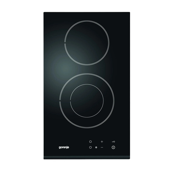 Gorenje ECT330CSC Handbücher
