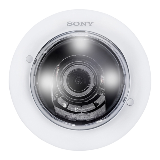 Sony SNC-EMX30 Handbücher