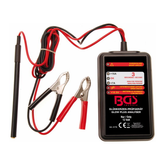 BGS technic 2178 Handbücher