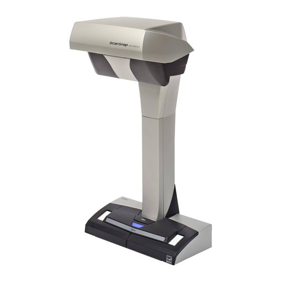 Fujitsu ScanSnap SV600 Handbücher