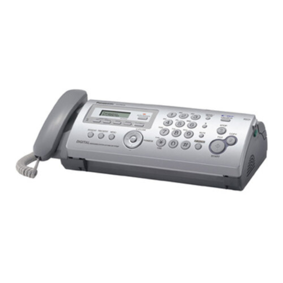 Panasonic KX-FP205G Handbücher