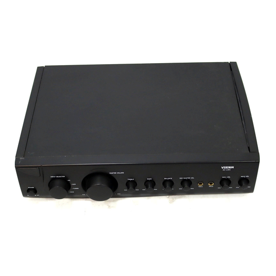 Vision AV-1301 Handbücher