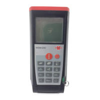 Würth master WDM 200 Bedienungsanleitung