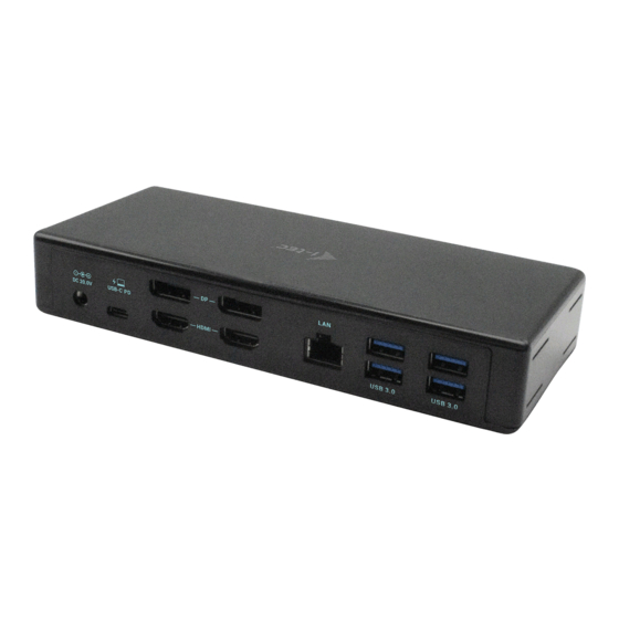 i-tec USB-C Quattro Handbücher