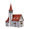 Viessmann Vollmer H0 Fachwerkkirche 43768