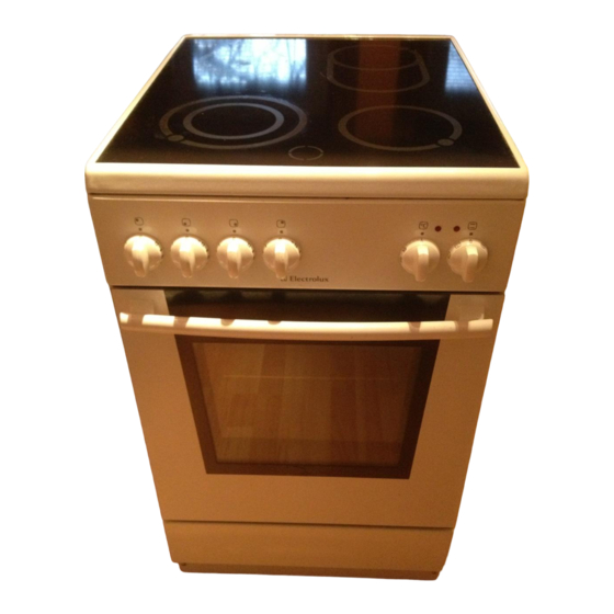 Electrolux EKC 5052 Handbücher