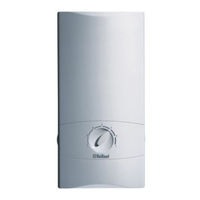 Vaillant VED-E 18/5 classic Bedienungs- Und Installationsanleitung Für Den Betreiber Und Fachhandwerker