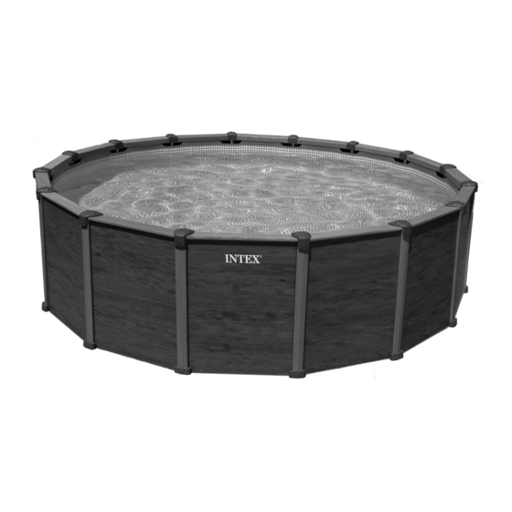Intex GRAPHITE PANEL POOL Handbücher