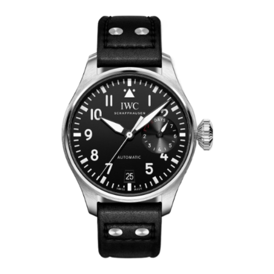 iwc BIG PILOT'S WATCH Handbücher