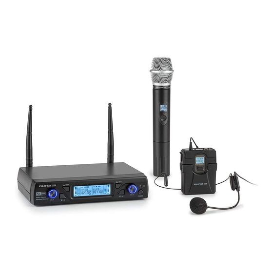 auna multimedia UHF200C-HB Handbücher