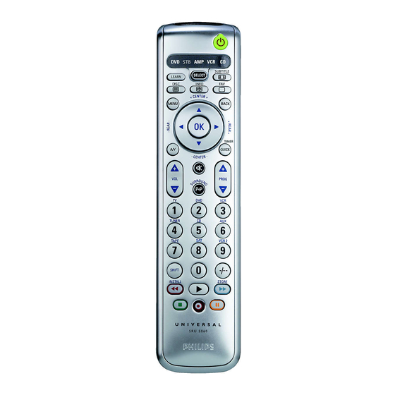 Philips SRU 5060/86 Handbücher