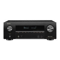 Denon AVR-X1500H Kurzanleitung