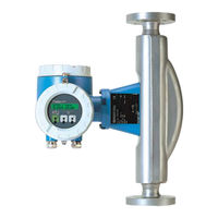 Endress+Hauser Promass 63 Betriebsanleitung