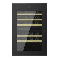 Cecotec BOLERO GRANDSOMMELIER DUO 57000 TOUCH BLACK COMPRESSOR Bedienungsanleitung