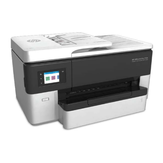 HP OfficeJet Pro 7720 Handbücher
