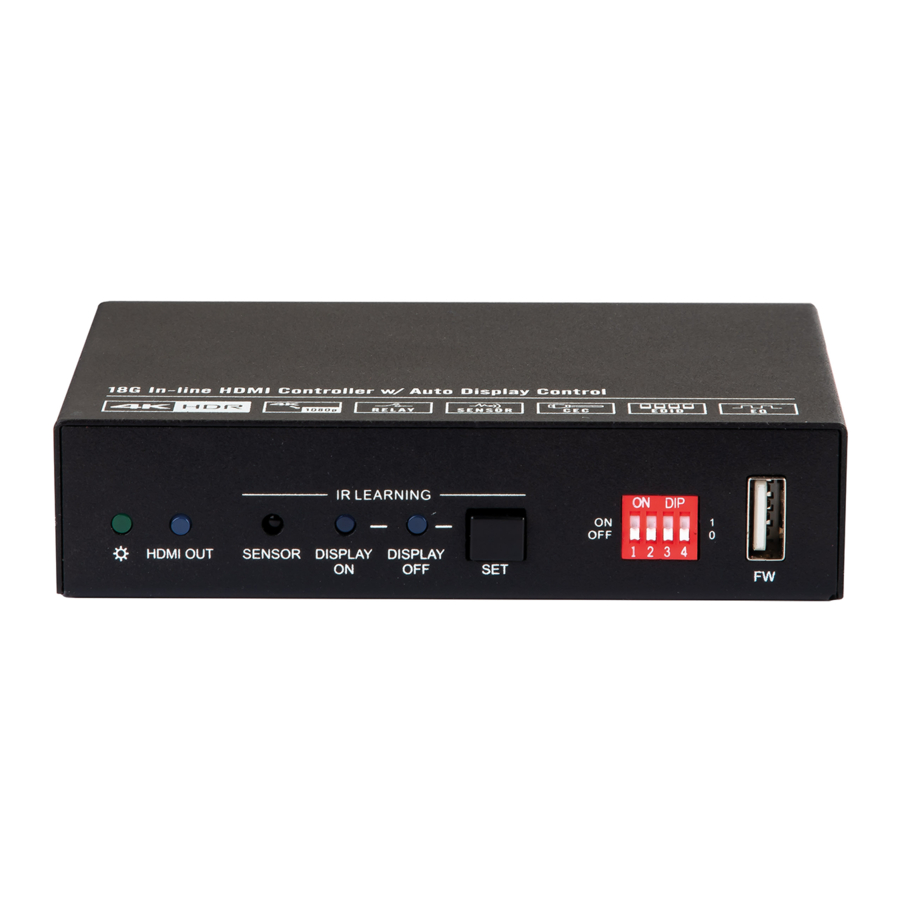 Kindermann HDMI Control Basic 4K60 Handbücher