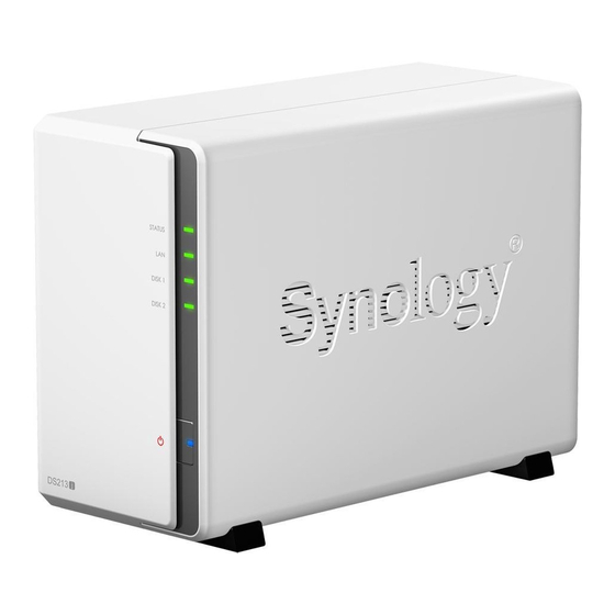 Synology DiskStation DS213j Handbücher