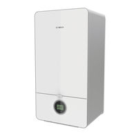 Bosch Condens 7000iW Serie Installations- Und Wartungsanleitung