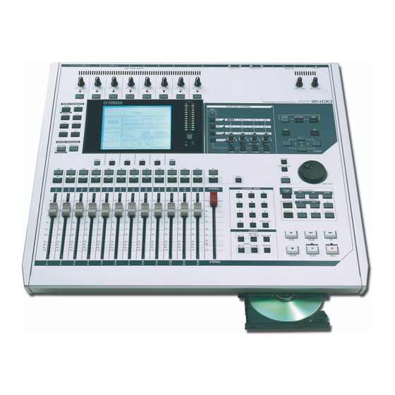 Yamaha AW2400 Handbücher