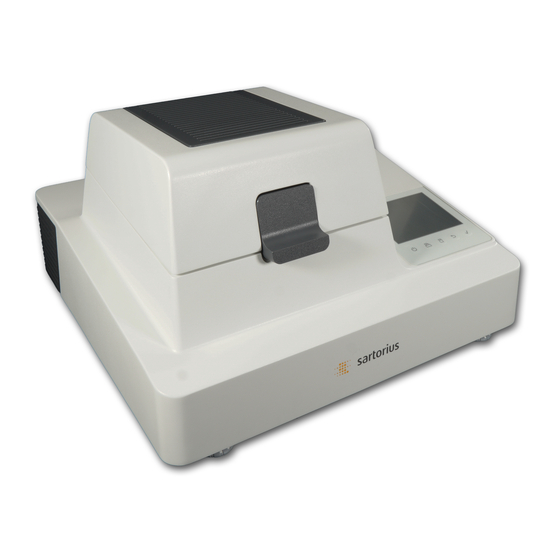 Sartorius LMA200PM Handbücher