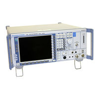 Rohde & Schwarz R&S ESU8 Bedienungsanleitung