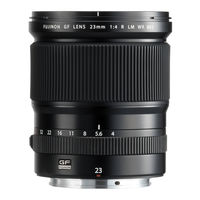 Fujifilm GF23mmF4 R LM WR Benutzerhandbuch