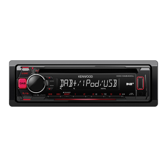Kenwood DAB400U Handbücher