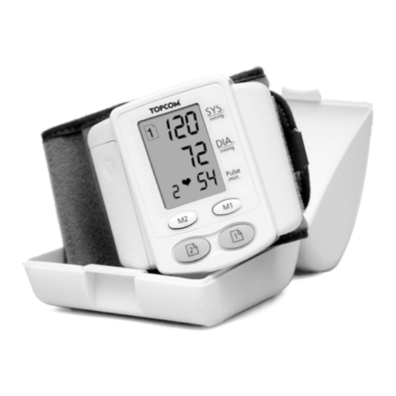 Topcom bpm wrist 2300 Handbücher