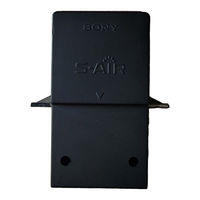 Sony S-AIR EZW-T100 Bedienungsanleitung