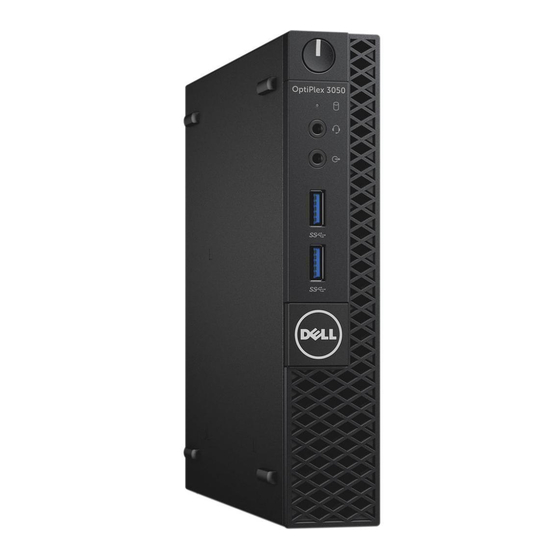 Dell OptiPlex 3060 Micro Handbücher