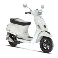 Piaggio VESPA S 125 Bedienungsanleitung