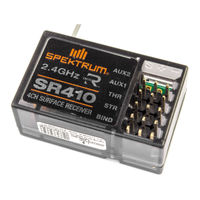 Spektrum SR410 Bedienungsanleitung