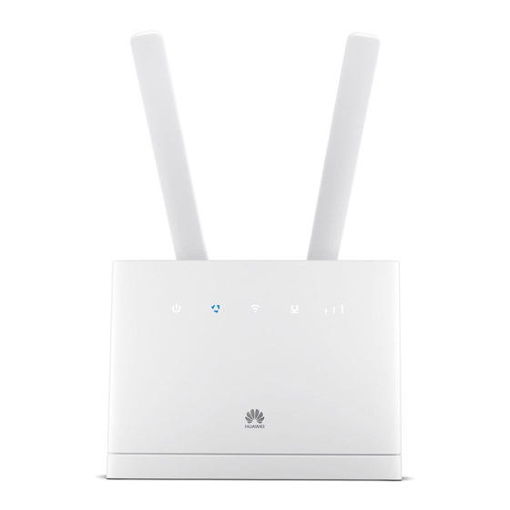 Huawei B315 LTE CPE Handbücher