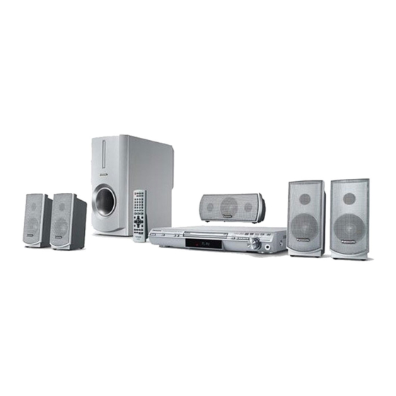 Panasonic SC-HT335 Handbücher
