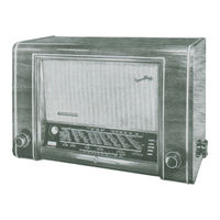 Telefunken Operette 52 Bedienungsanleitung