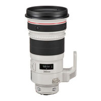 Canon EF300mm f/2.8L IS USM Bedienungsanleitung
