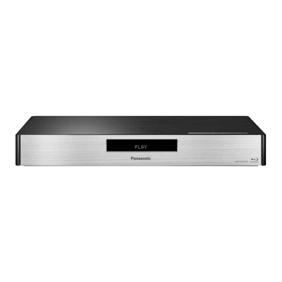 Panasonic DMP-BDT570 Handbücher