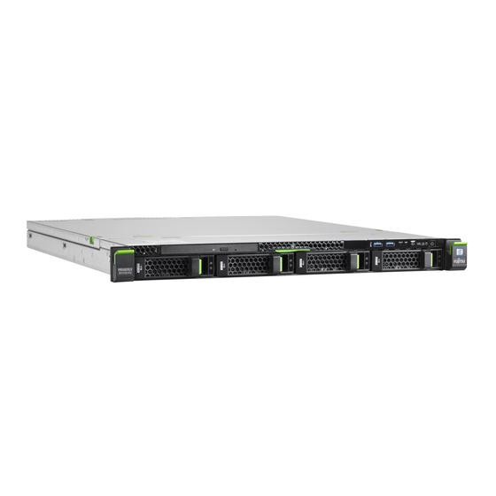 Fujitsu PRIMERGY RX1330 M3 Handbücher