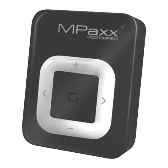 Grundig MPaxx 910 Handbücher