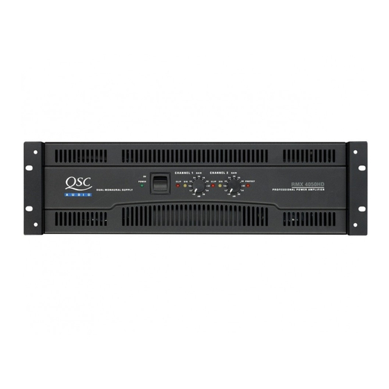 QSC RMX 5050 Handbücher