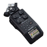 Zoom H6 Bedienungsanleitung