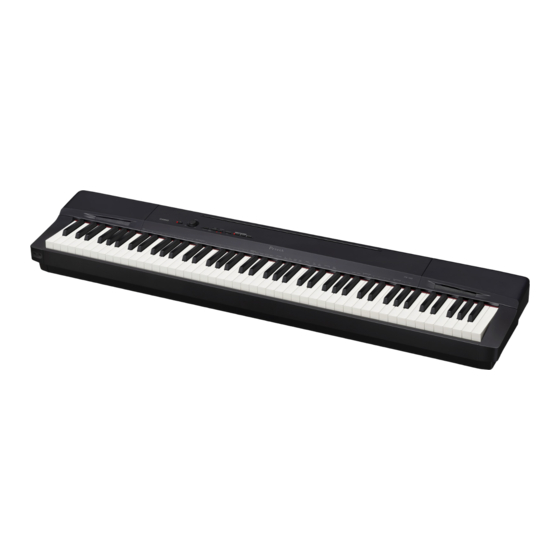 Casio Privia PX-160 Handbücher
