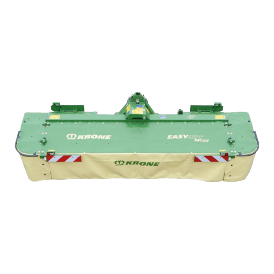 Krone EasyCut F 280 M Handbücher