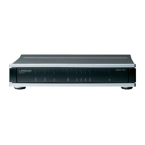Lancom 1781A Handbücher