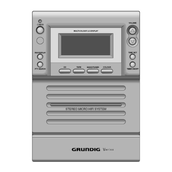 Grundig Varixx UMS 4200 Handbücher