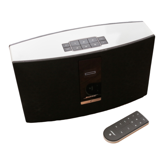 Bose SOUNDTOUCH 20 SERIES III Handbücher