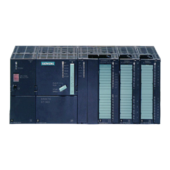 Siemens SIWAREX U Handbücher