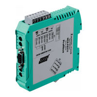 Pepperl+Fuchs WCS-PG310 Handbuch