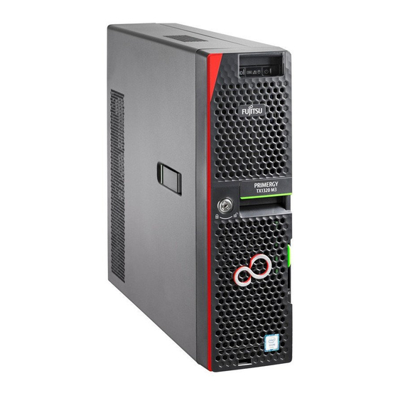 Fujitsu PRIMERGY TX1320 M3 Handbücher